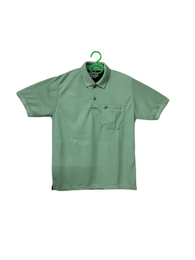 Men&#39;s Green Polo Shirt