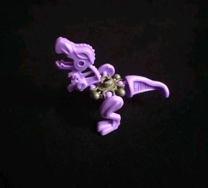 Purple Robot Dinosaur Toy