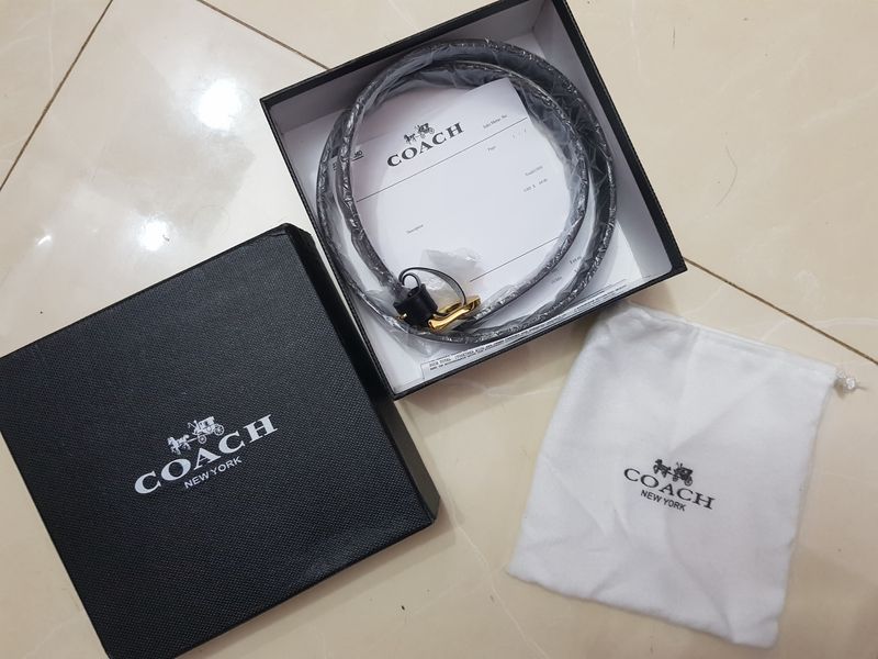 🇺🇸 Coach Imported Leather Belt