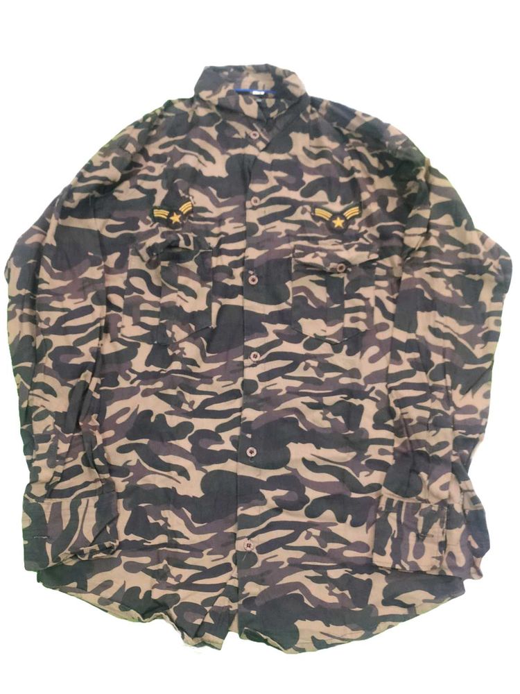 Camo Print Shirt