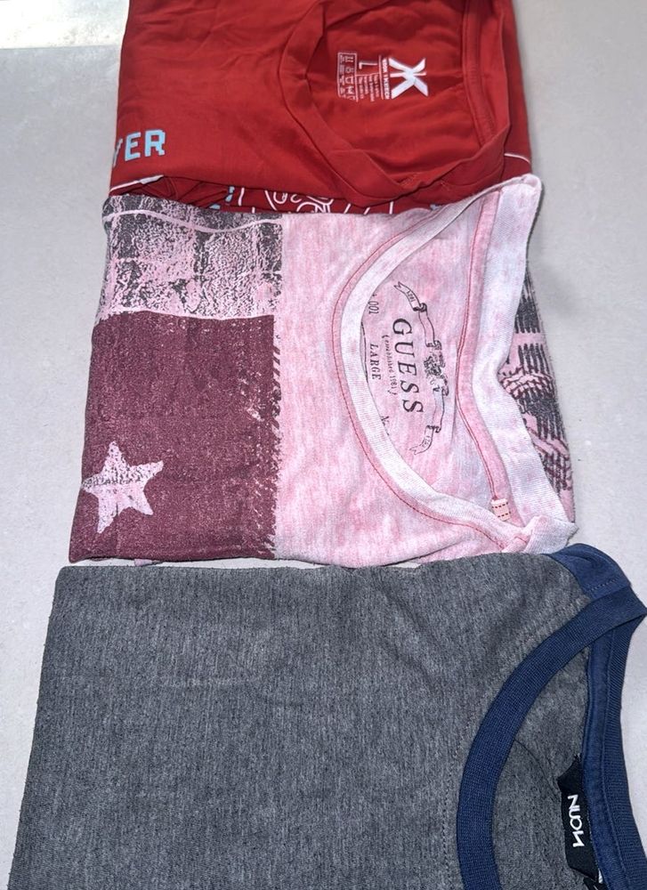 T shirt combo pack of 3