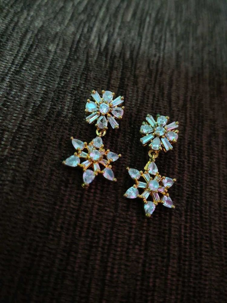 Floral Drop Earrings