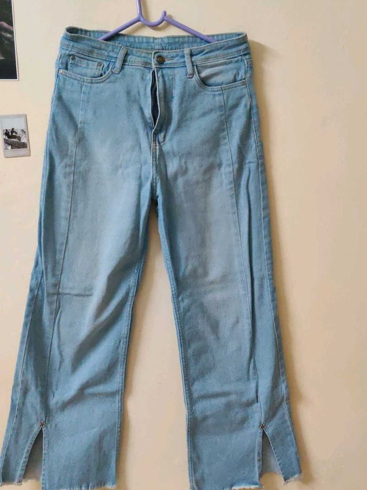 Light Wash Denim Jeans