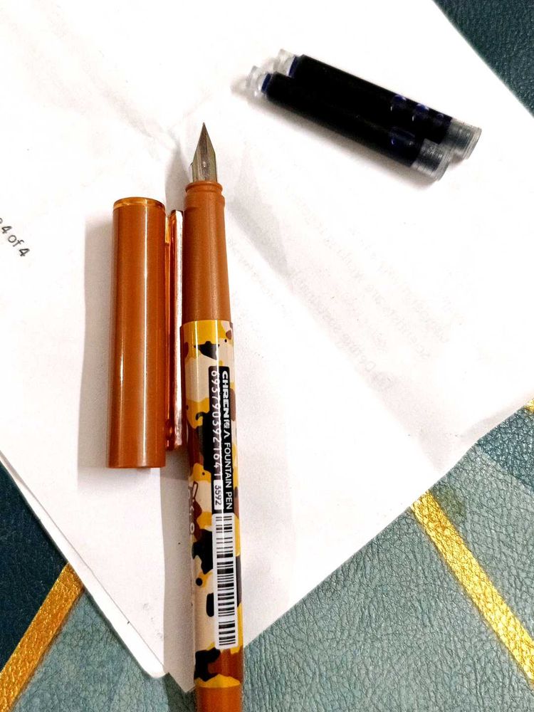 CHENRENBA Fountain Pen With Two Refills