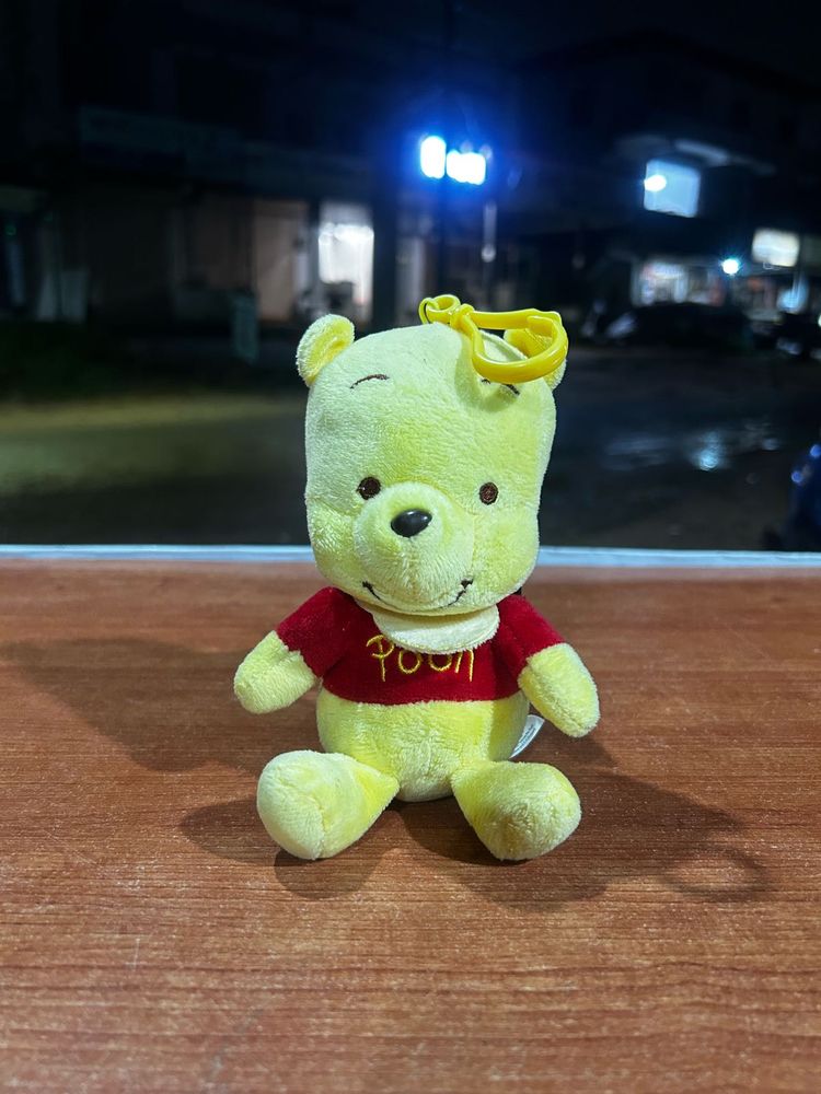 Winnie the Pooh doll keyring