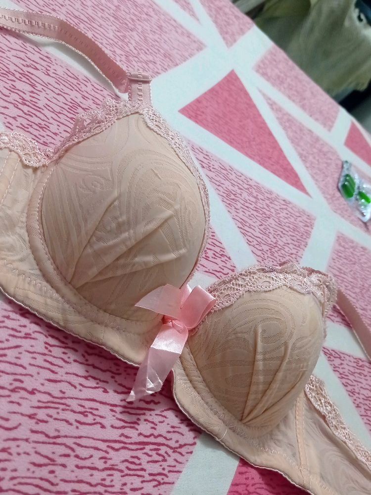 designer cotton net bra