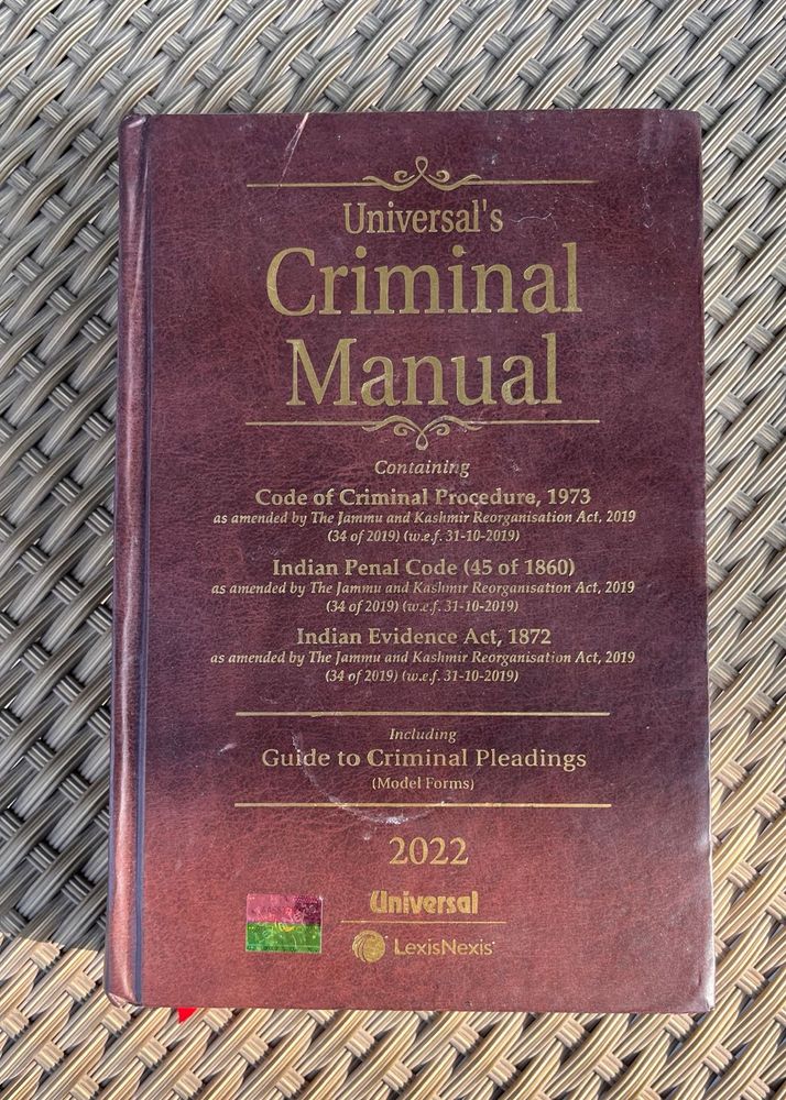 Universal's Criminal Manual 2022