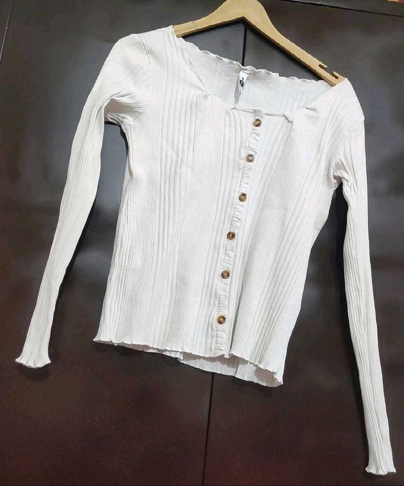 White Top For Girl Or Woman 34 Bust