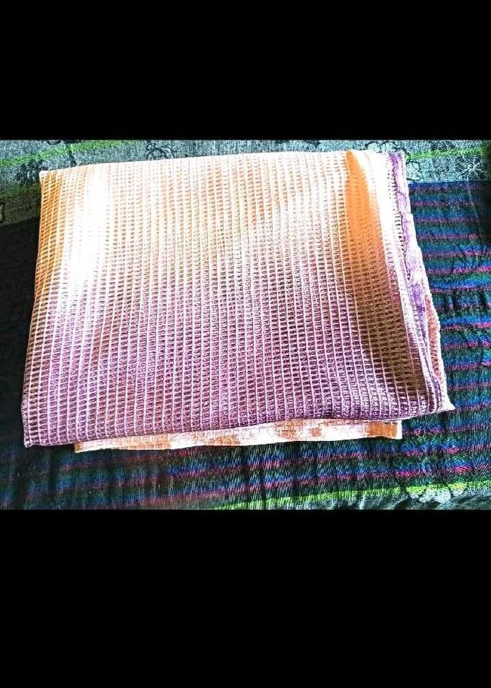 Multicolour Netted Saree