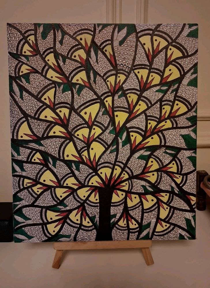 Abstract Tree Art..Madhubani