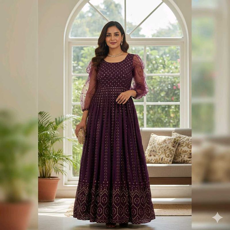 New Festive Ethnic Gown