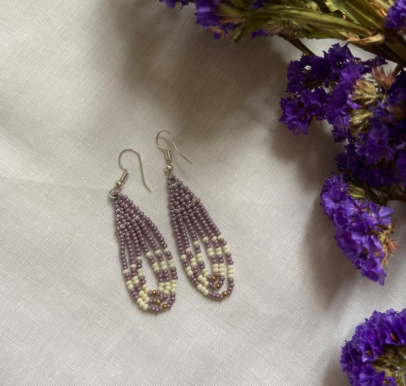 Cute Purple Earrings