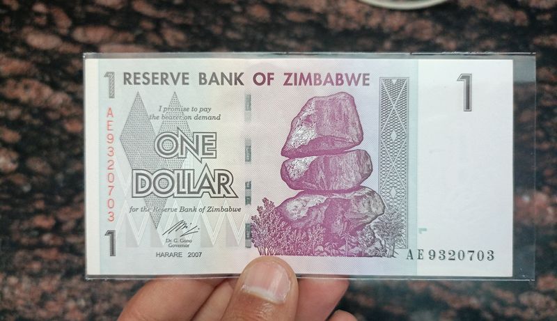 Zimbabwe Currency Note