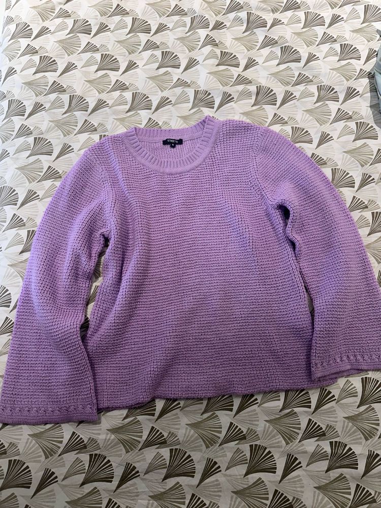 Lilac Knit Sweater
