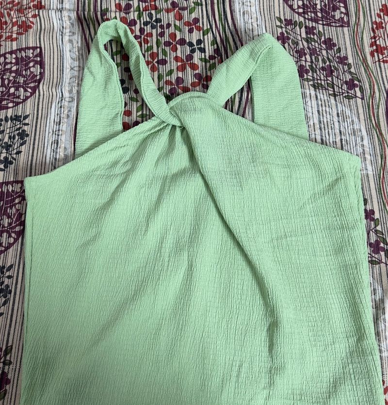 Mint Green Halter Top