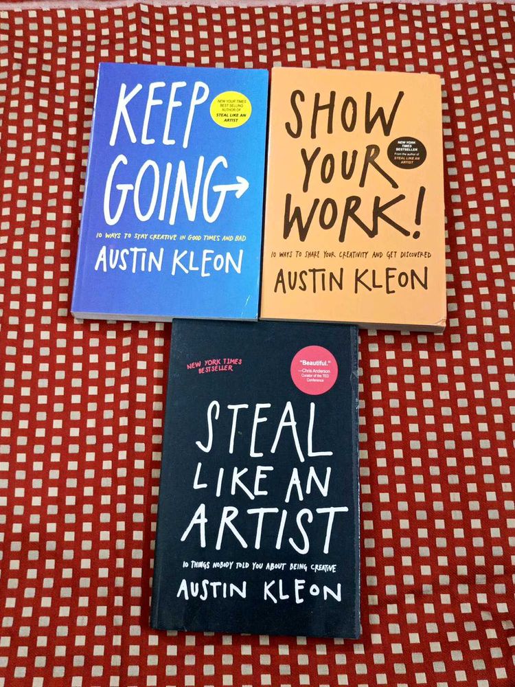 🔀 Austin Kleon Box Set 3 Books