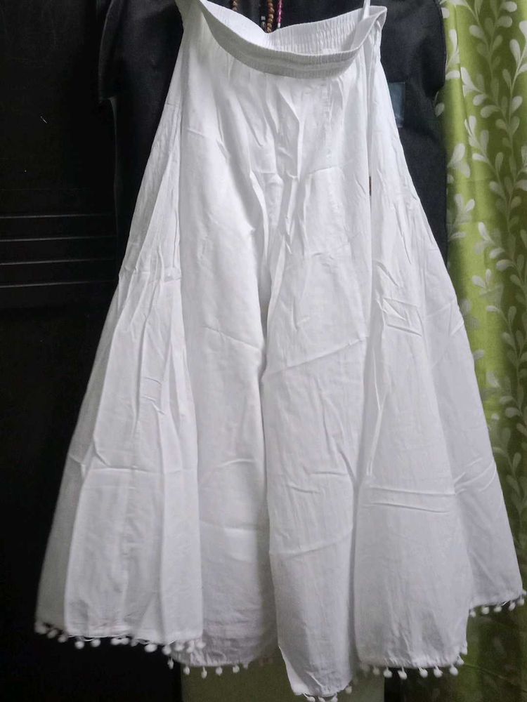 Kalidar Flary Palazzo, Pure Cotton( L)