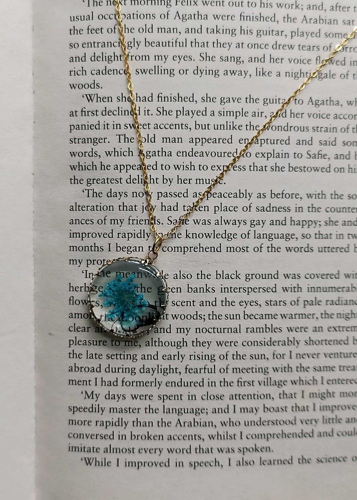 Resin Anti Tarnish Pendant