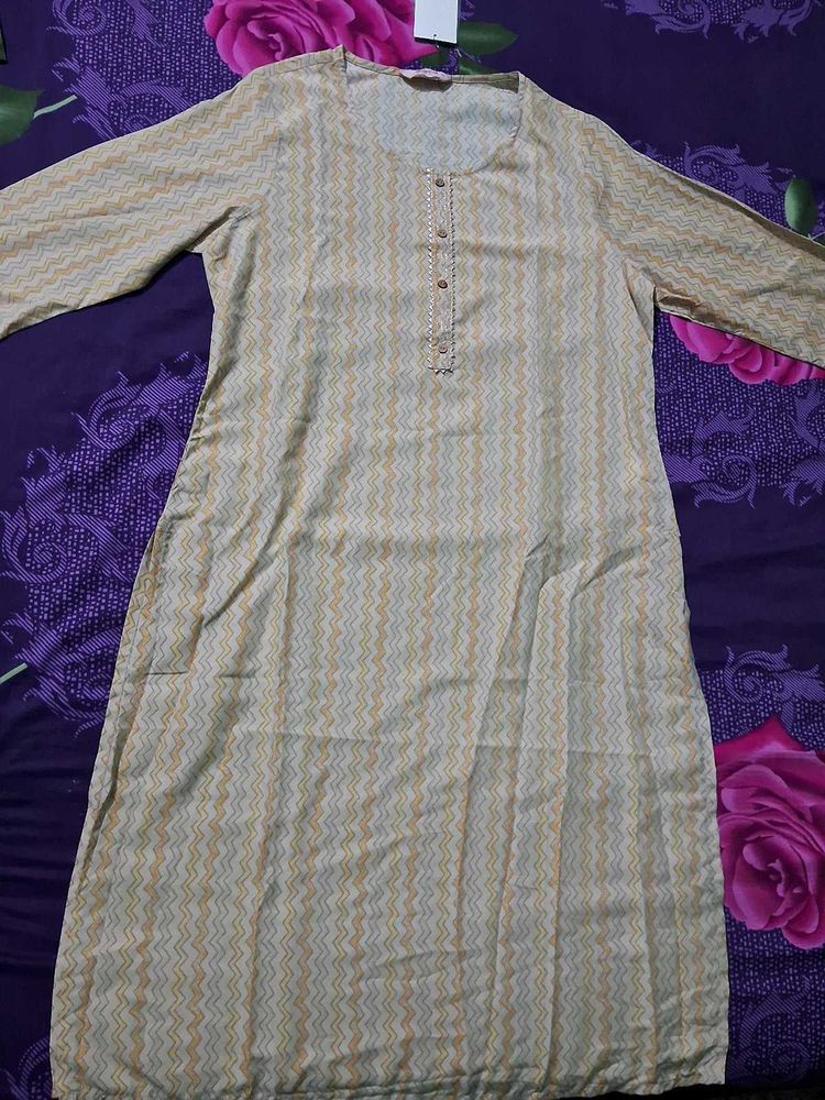 Elegant Printed Kurta