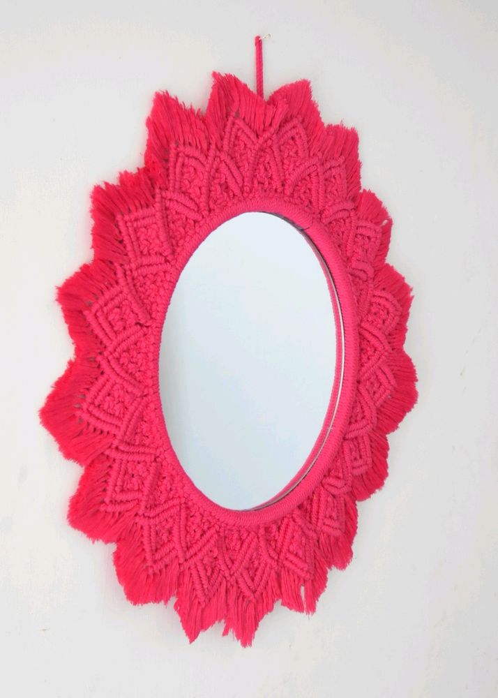 Macrame Mandala Mirror