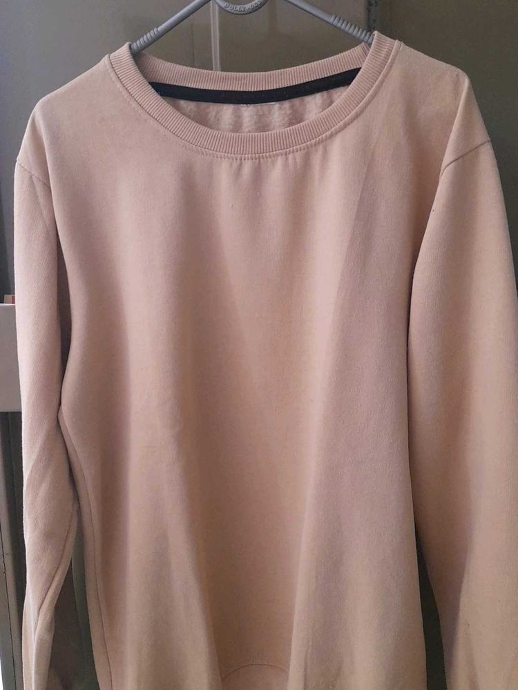 Beige Pullover Sweater