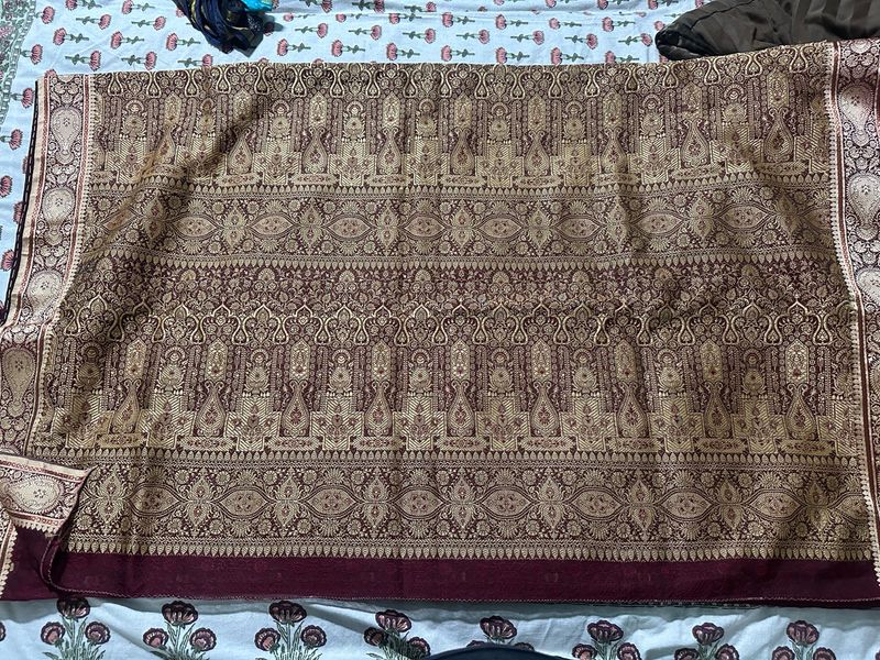 Maroon Saree