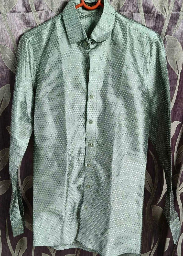 Silver Party wear Shirt size Chest 32 !