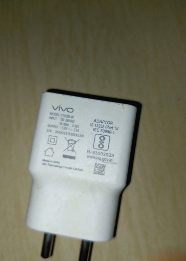 Pack Of To Card&#39;s And Vivo Charger Adaptor