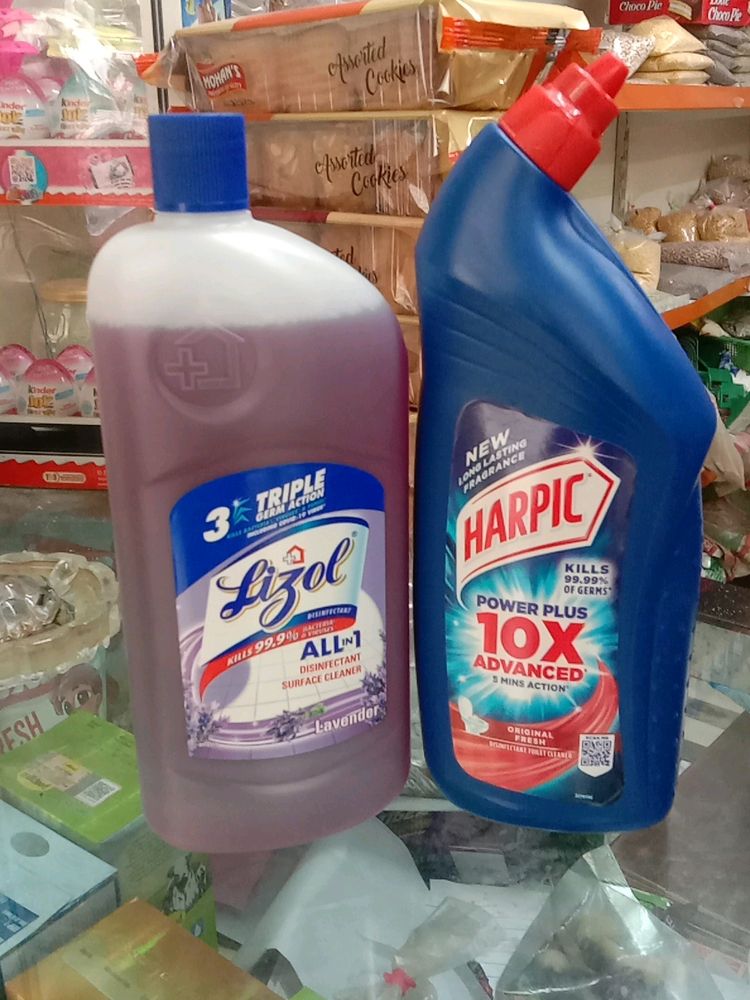 Big Pack Combo Harpic And Lizol