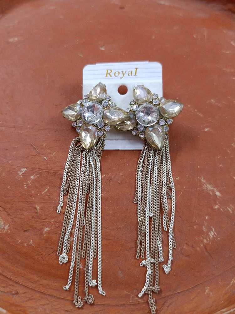 Long Beautiful Earrings