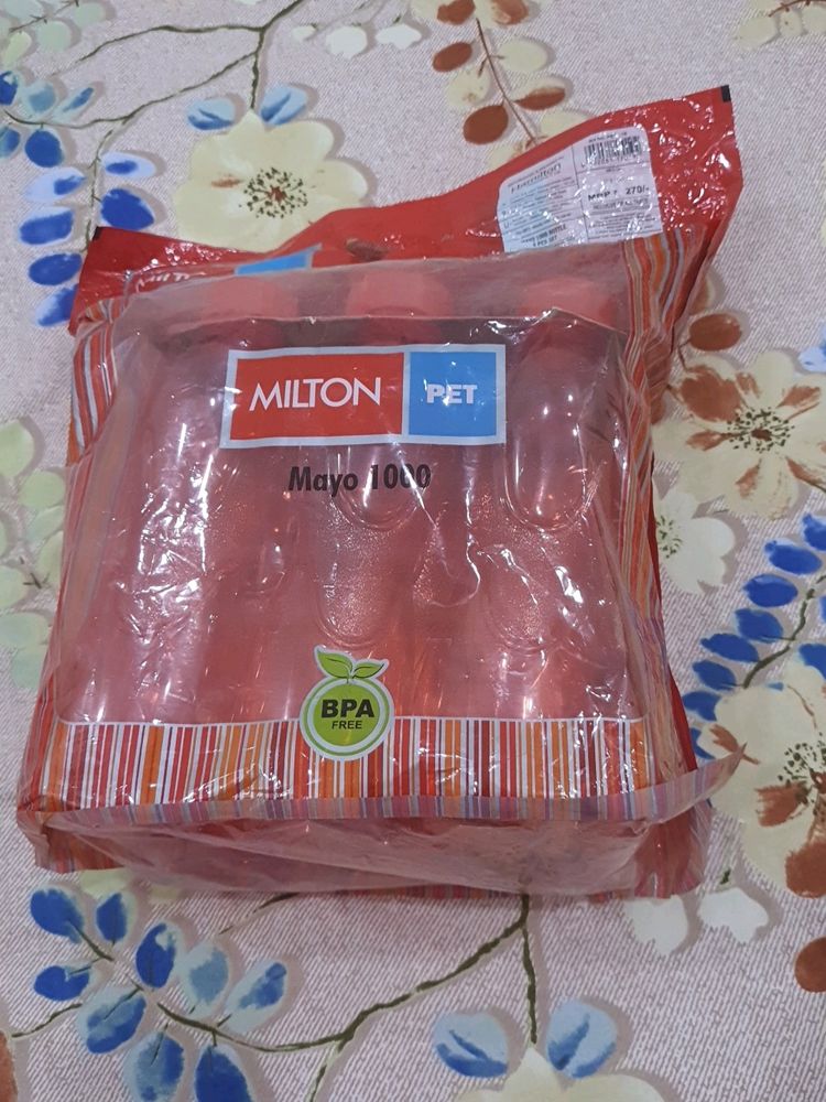 New Milton Water Bottles Set Of 6