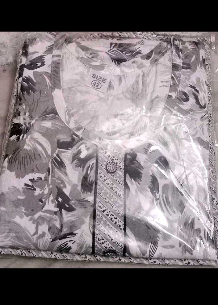 Floral Print Top With Pant