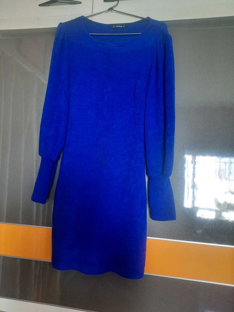 SHEIN BRANDED SHORT BLUE DRESS