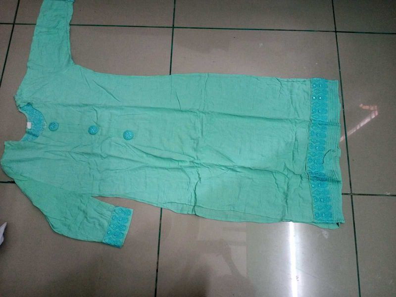 Elegant Green Kurta