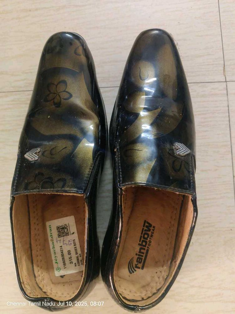 Boys&#39; Black Dress Shoes