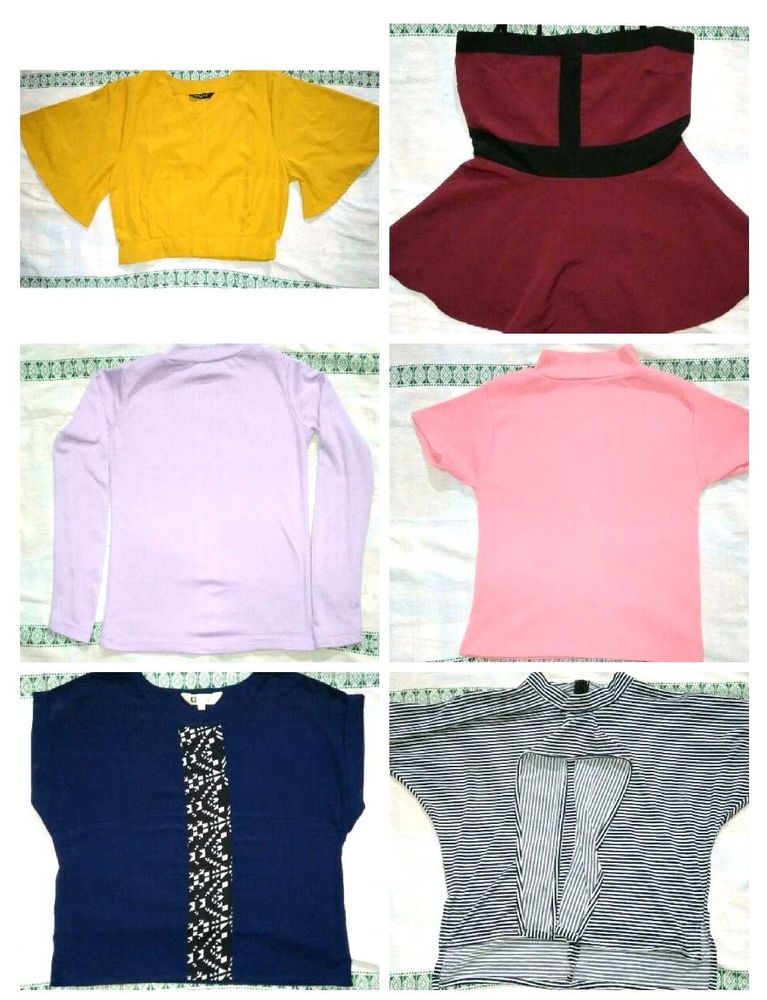 Price drop💧Combo of 6 top with freebie