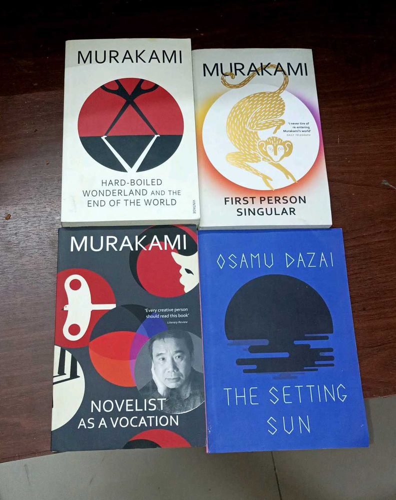 Japanese Bestseller Murakami &amp; Osamu Dazai