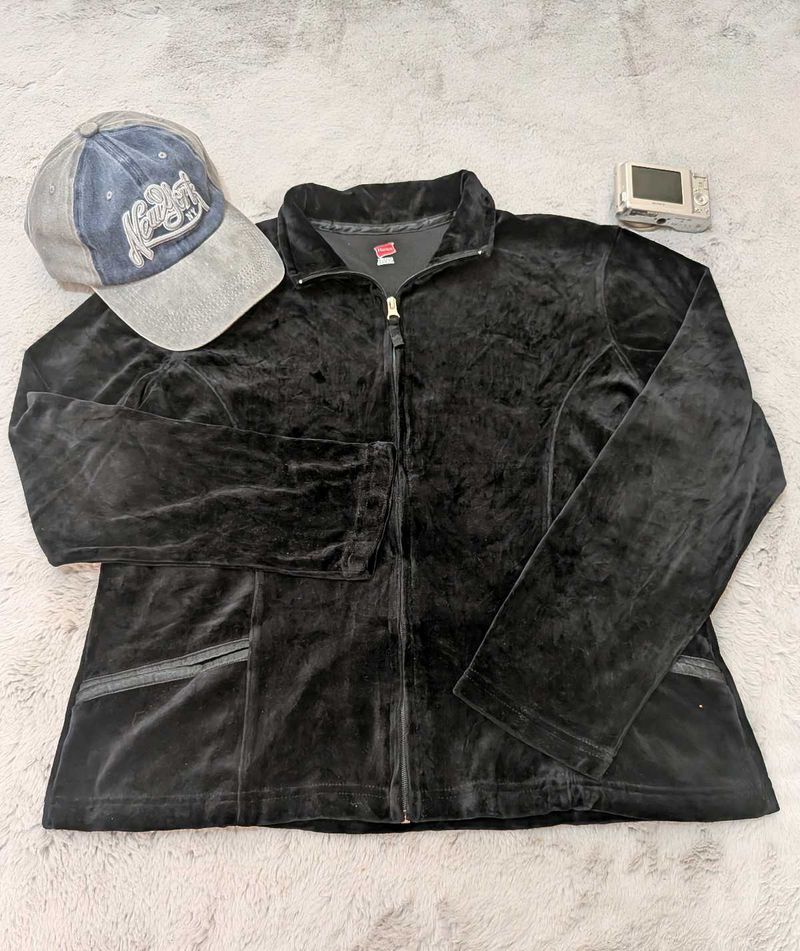 Hanes Black Jacket
