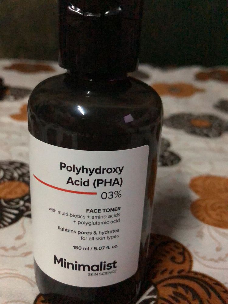 Minimalist PHA Toner