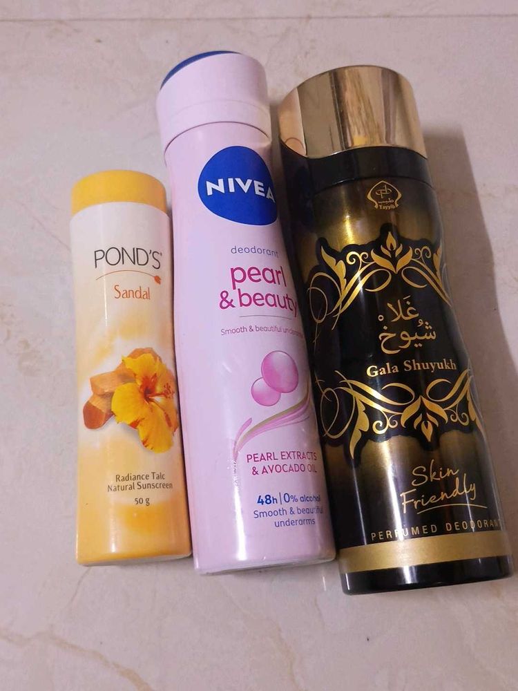 Deodorant &amp; Talc Bundle