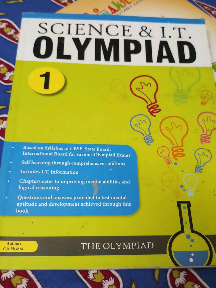 Book For olympiad Class 1 Science And IT