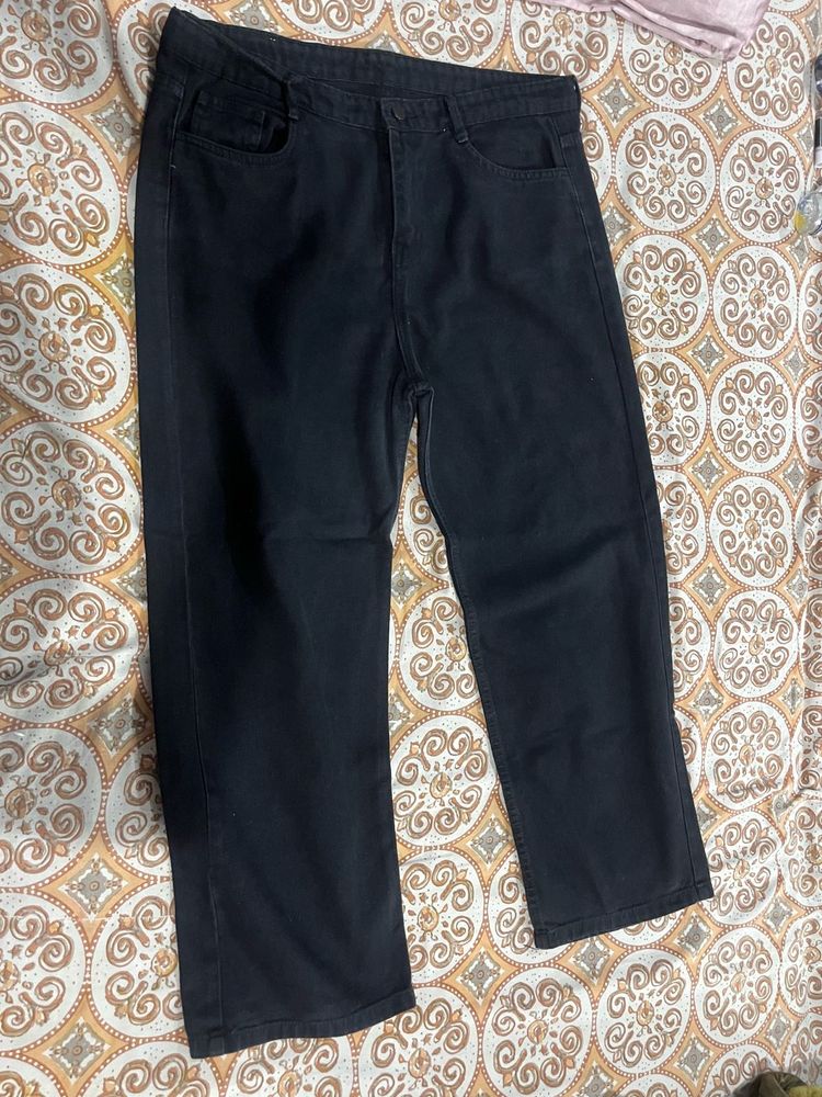 Urban Skg Flared Black Denim