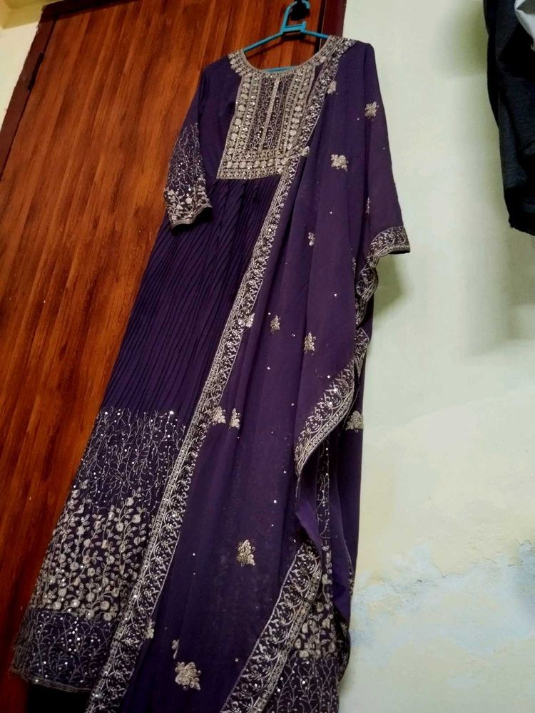 New Anarkali With Dupatta