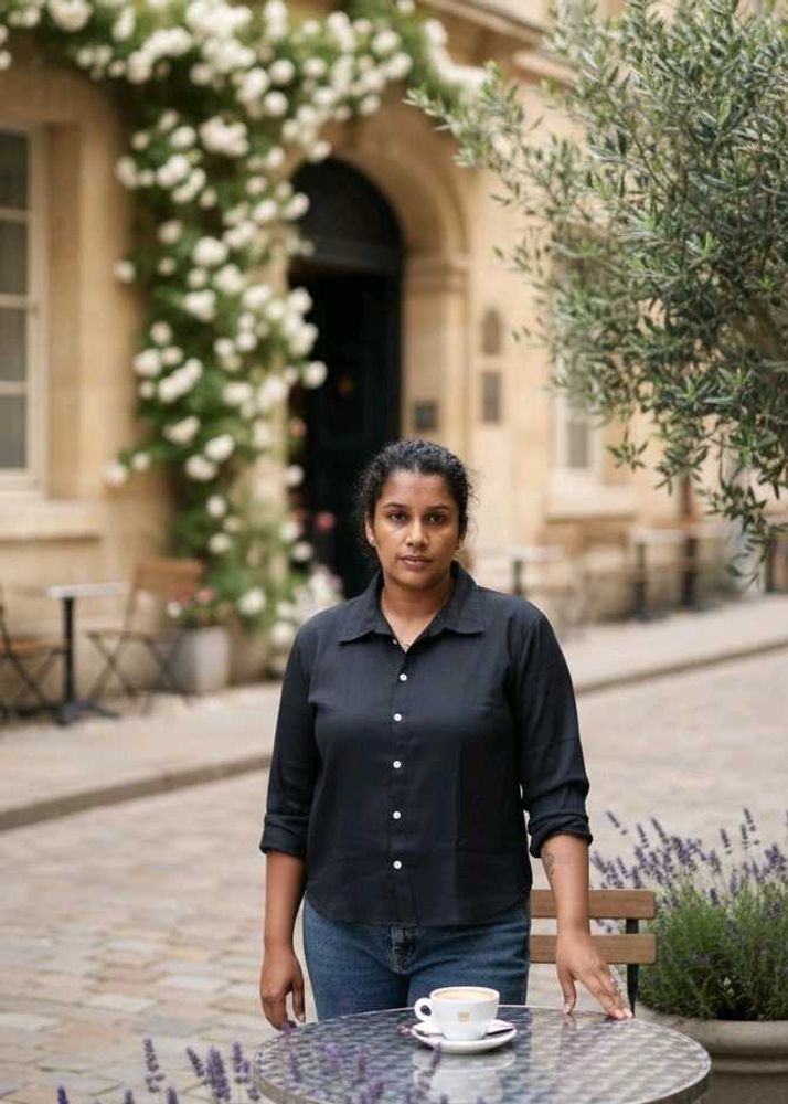 Classic Black Button-Down Shirt