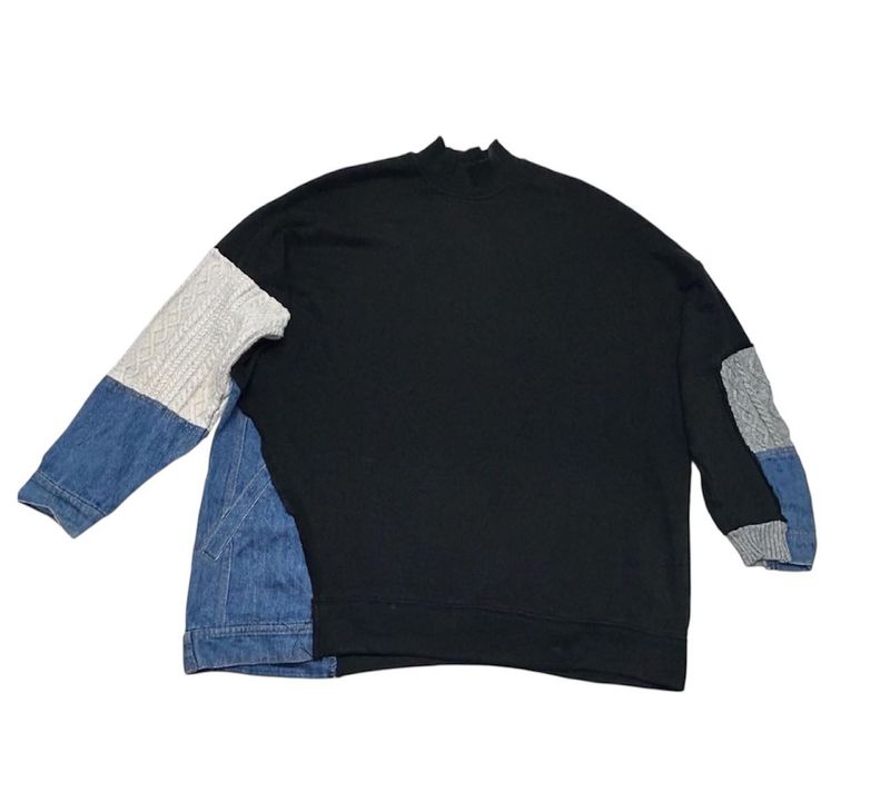 Unique Patchwork Pullover