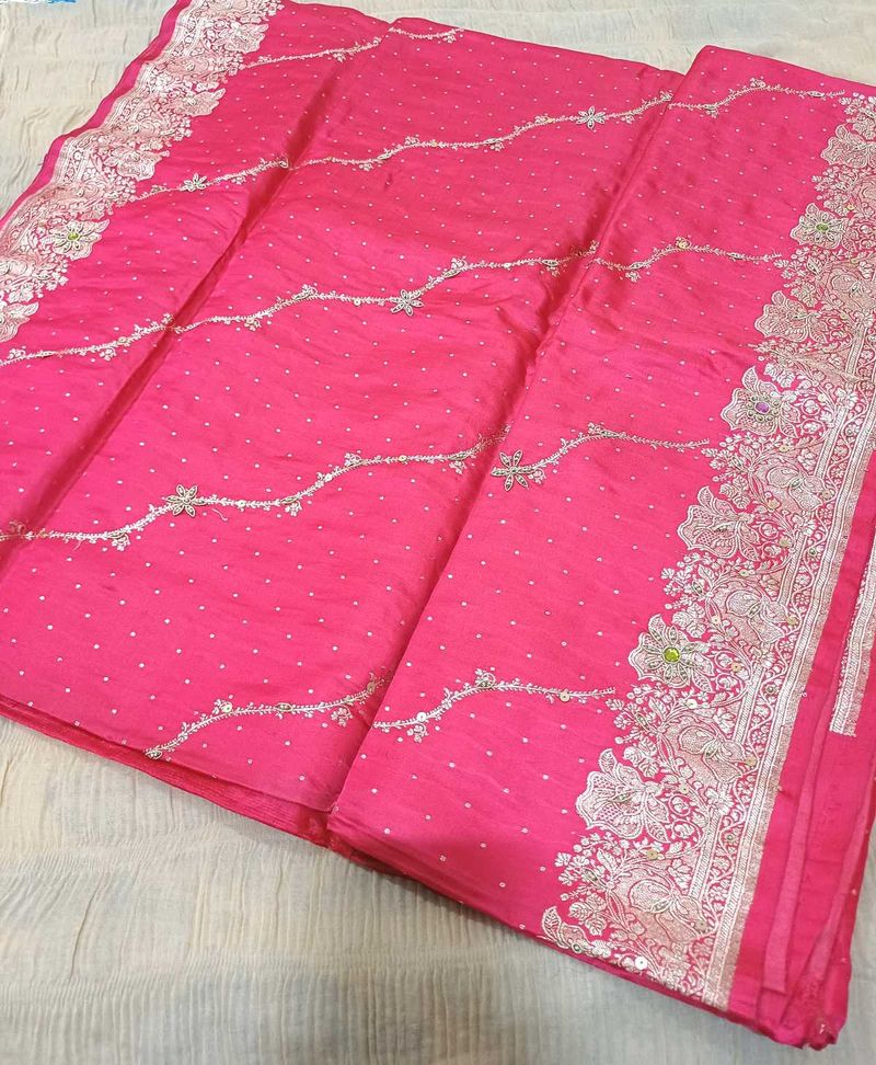💥Clearance Sale💥 🆕️ Heavy Banarasi Saree