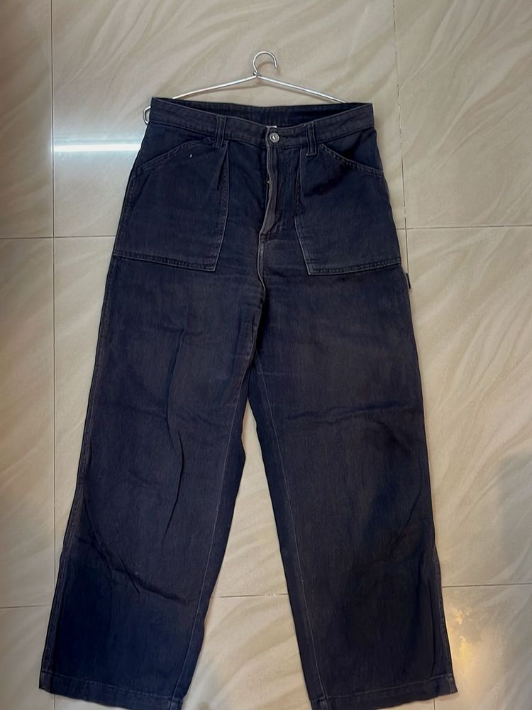 Wide Leg Utility Pants