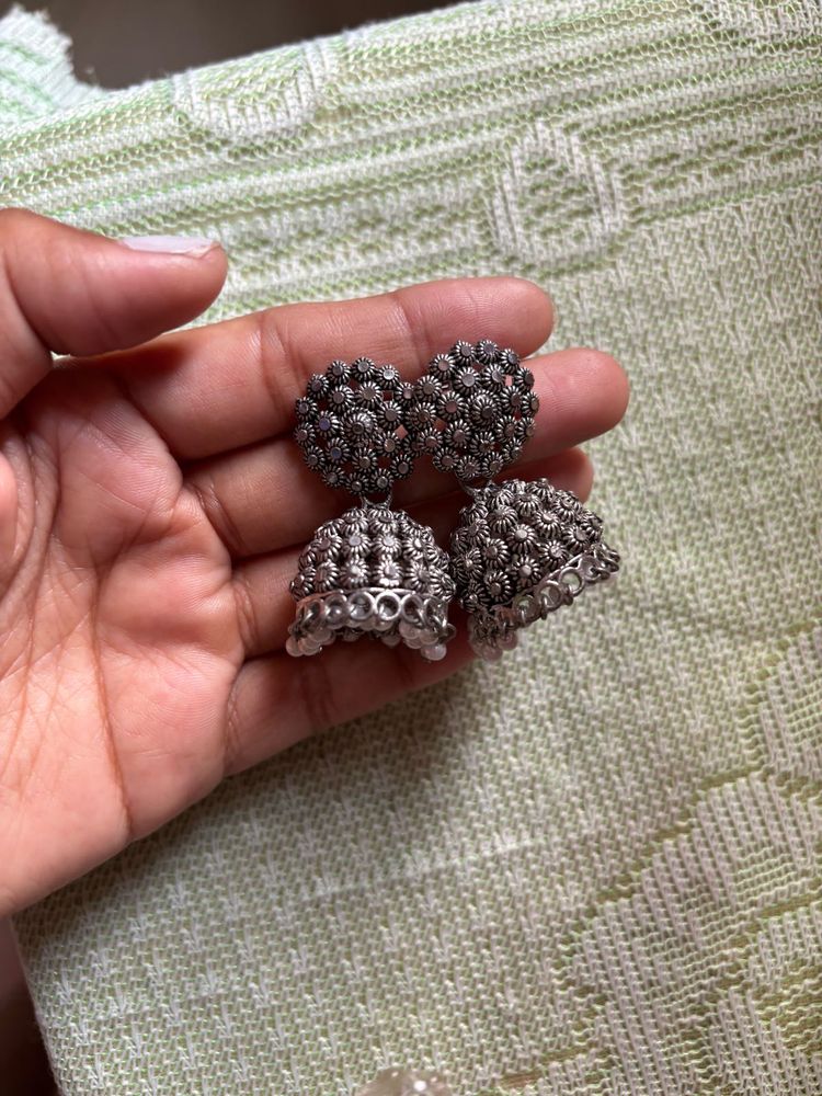 Oxidised Earrings