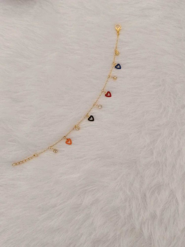 Heart Charm Bracelet