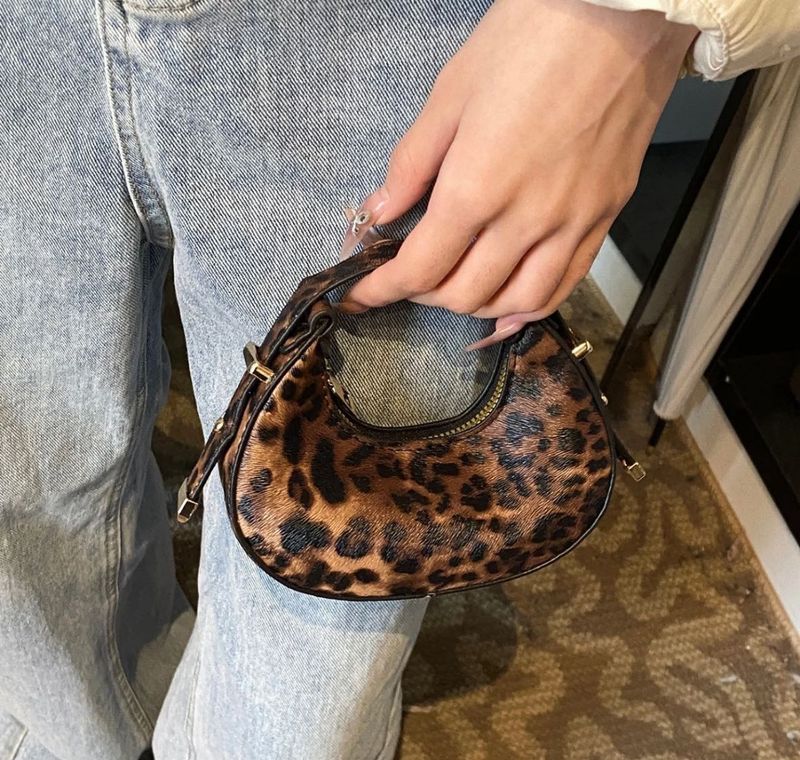 Leopard Print Handbag